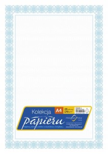 DZ250-1 Arkusze papieru na certyfikat dyplom 25 szt. MIPRO