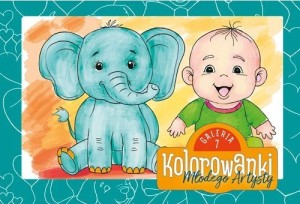 Kolorowanka książeczka Młodego Artysty Galeria 7 MIPRO