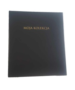 ALBUM KLASER NA ZNACZKI A4 PREMIUM 60 STRON UNIWERSALNY CZARNY MM-Kolekcje