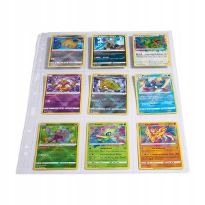 KARTY A4 NA KARTY TCG POKEMON GO YU-GI-OH - 10 SZTUK GRANDE EASY LEUCHTTURM