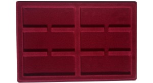 PALETA + ZASUWKA NA 6 MONET MEDAL WYMIAR 55X140 MM