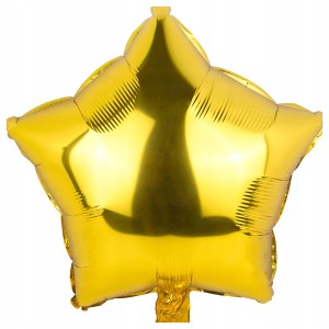 Balon Foliowy Gwiazdka złota 45cm imprezowy urodziny