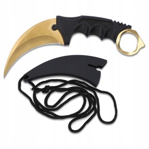 Nóż karambit złoty Survival