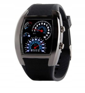 94# ZEGAREK MĘSKI LED FORMUŁA F1 BINARNY