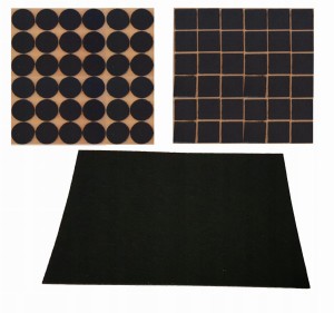 FILC POD MEBLE PODKŁADKI FILCOWE ZESTAW 75 ELEMENT
