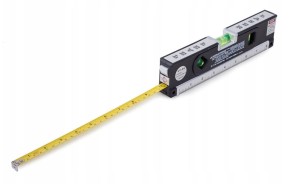 #600 POZIOMICA LASEROWA Z MIARĄ PODŚWIETLENIE LED