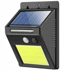 #493 LAMPA SOLARNA 48 LED COB CZUJNIK ZMIERZCHU