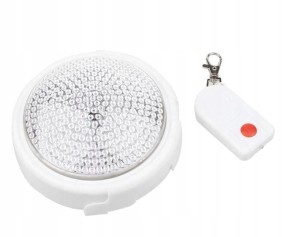 #811 LAMPKA DOTYKOWA 5 LED Z PILOTEM LAMPA BATERIE