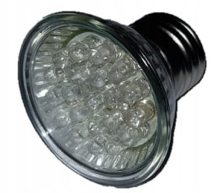 #7 ŻARÓWKA LED 1W E27 BARWA ZIMNA KRÓTKI GWINT