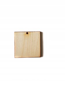 #88 100x Kwadrat zawieszka 30x30mm Scrapki Decoupa