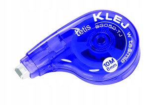 TETIS Klej w taśmie Permanentny BG050-TJ 10m 6mm