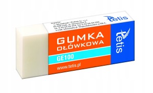 TETIS GUMKA OŁÓWKOWA GE100 PRECYZYJNA