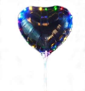 384# BALON LED MULTIKOLOR SERCE