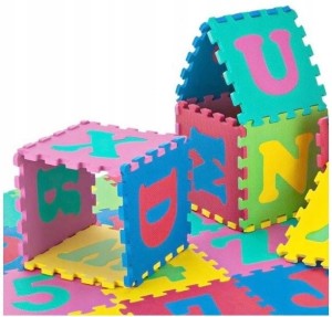 1001 PUZZLE PIANKOWE DUŻE 29X29CM 36 SZTUK