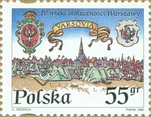 Fi 3433 Cztery Wieki Stołeczności Warszawy