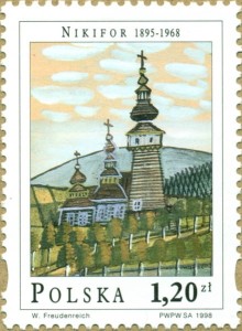 Fi 3571 Malarstwo Nikifora - Cerkiew