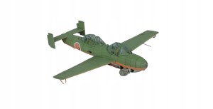 MODEL KARTONOWY SAMOLOT KUGISHO MXY7 EXTRA MODEL