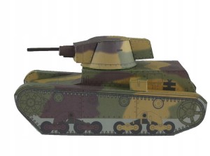 MODEL KARTONOWY CZOŁG 7TP EXTRA MODEL