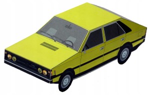 MODEL KARTONOWY POLONEZ 1500 EXTRA MODEL